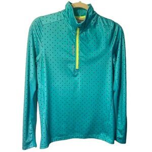 Reebok Women’s Athletic Polka Dot Pullover Running Shirt, Women’s Size Small